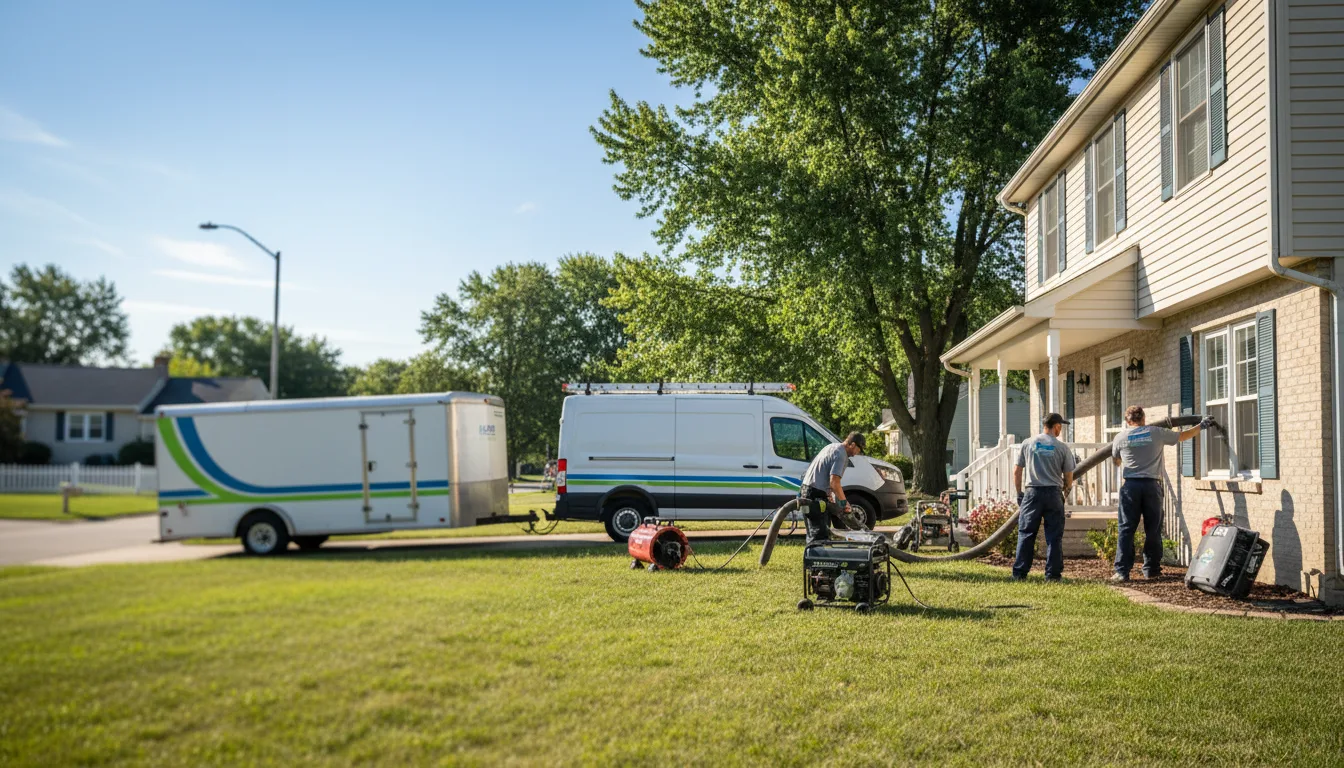 Flooded Basement Restoration And Cleanup With Repair in Unionville, MO near me